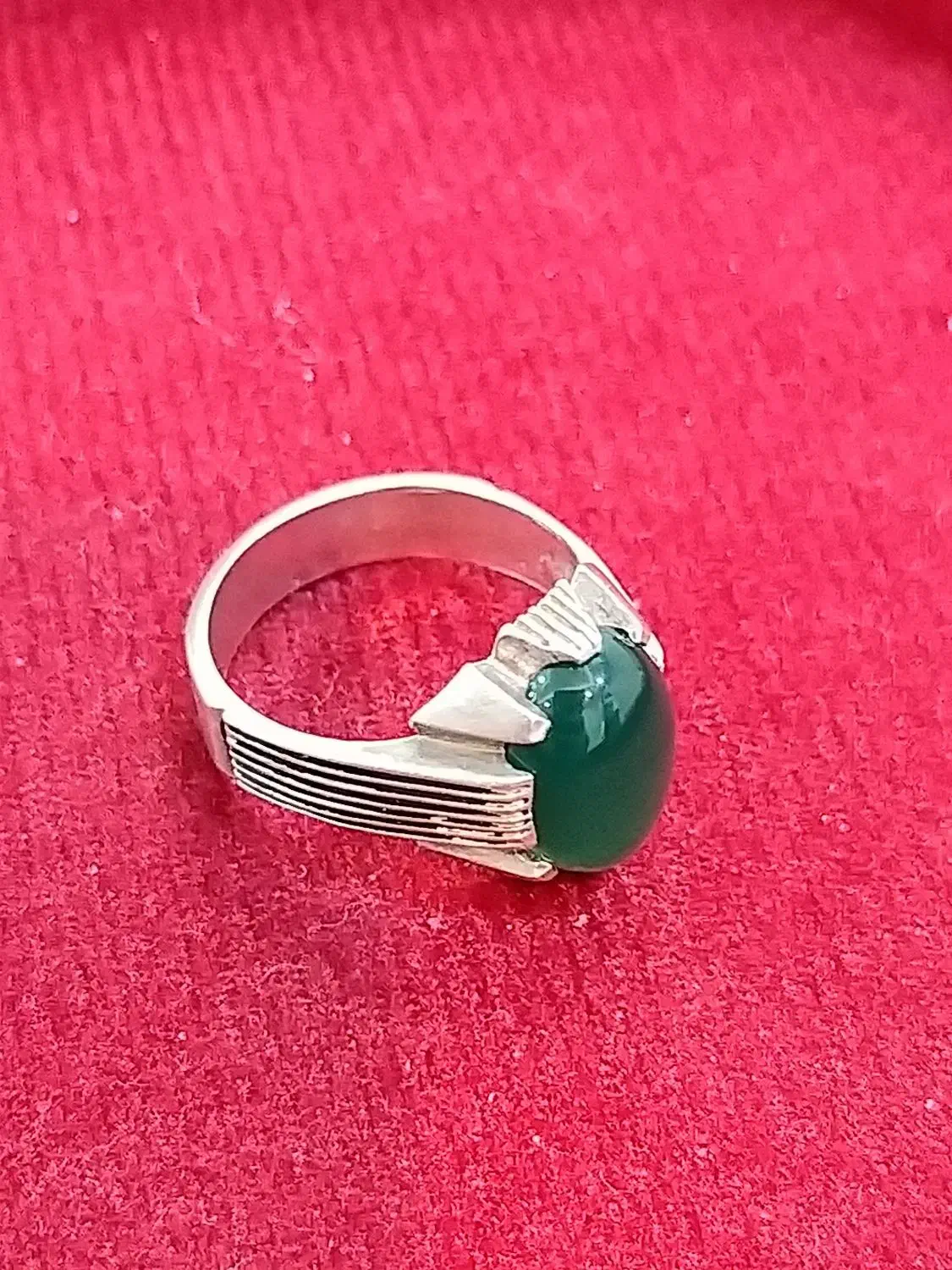 انگشتر نقره کار دست استاد رحمتی|جواهرات|اهواز, سپیدار|دیوار