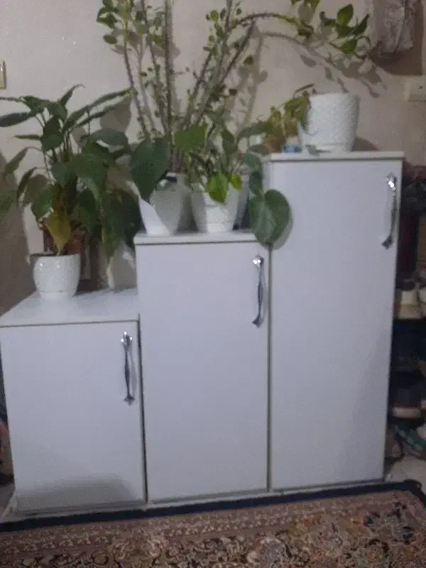 جا کفشی سه تیکه ام دی اف در حد نو|جاکفشی، کمد، دراور|شهریار, شهرک وائین|دیوار