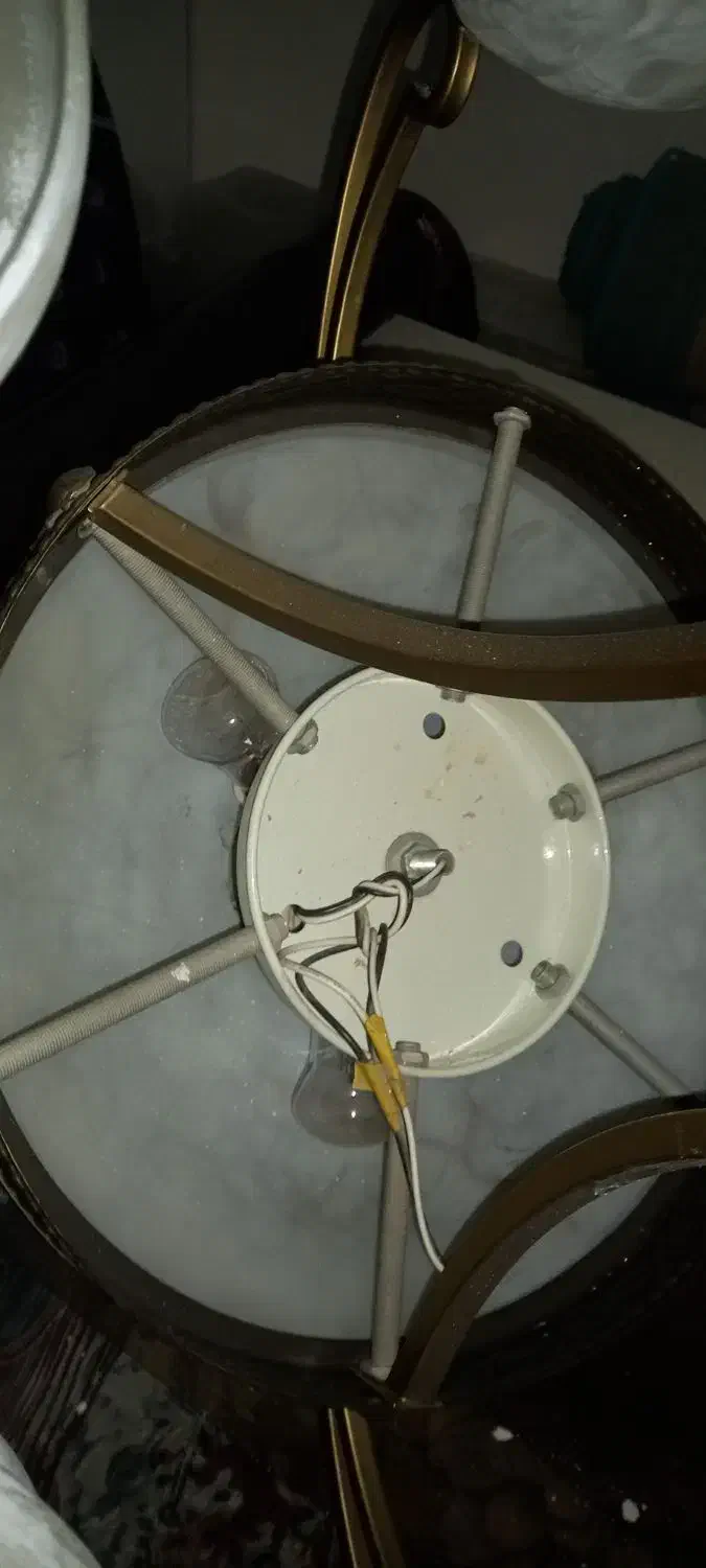 لوستر|لوستر و چراغ آویز|مشهد, نوده|دیوار