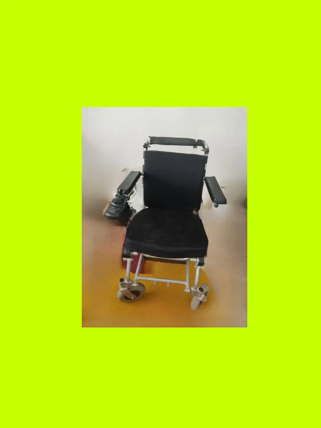 ویلچر برقی تاشو مارک منوچیر دست دوم در حد نو|آرایشی، بهداشتی، درمانی|کرمان, |دیوار