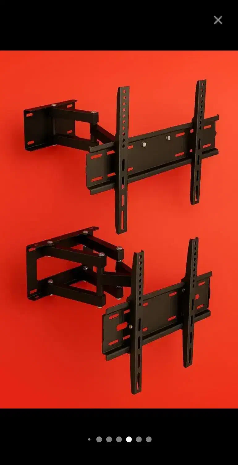 فروش و نصب پایه های دیواری  براکت تلویزیون ثابت|تلویزیون و پروژکتور|قم, انسجام|دیوار