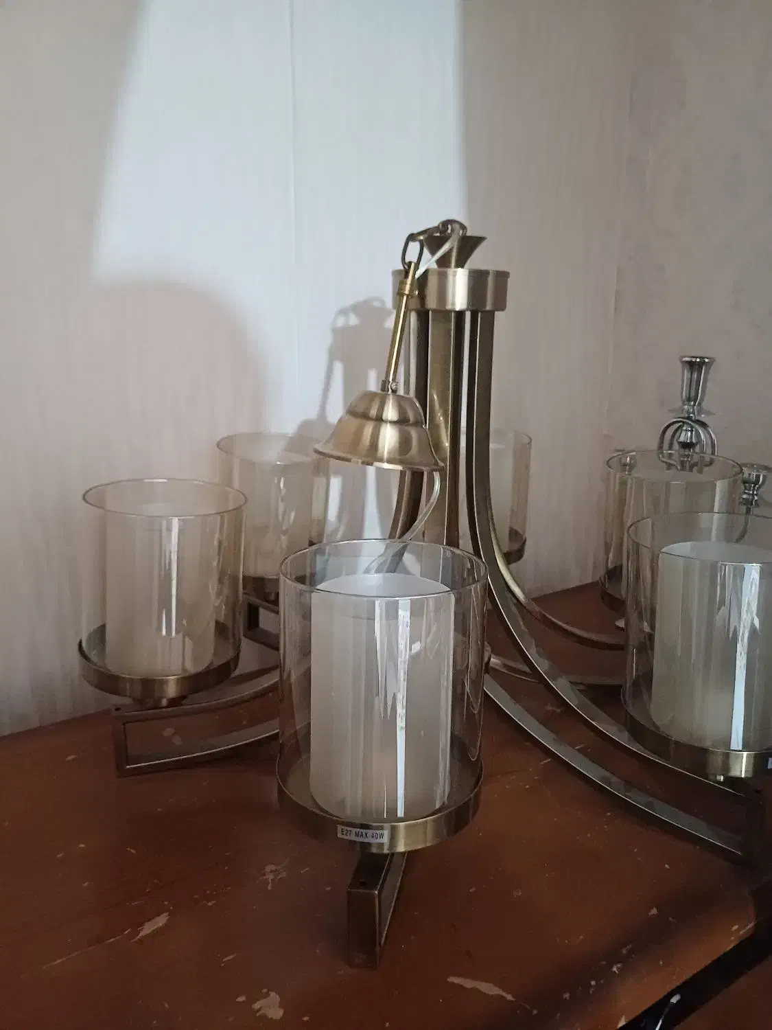 لوستر ۶ شعله|لوستر و چراغ آویز|قزوین, |دیوار