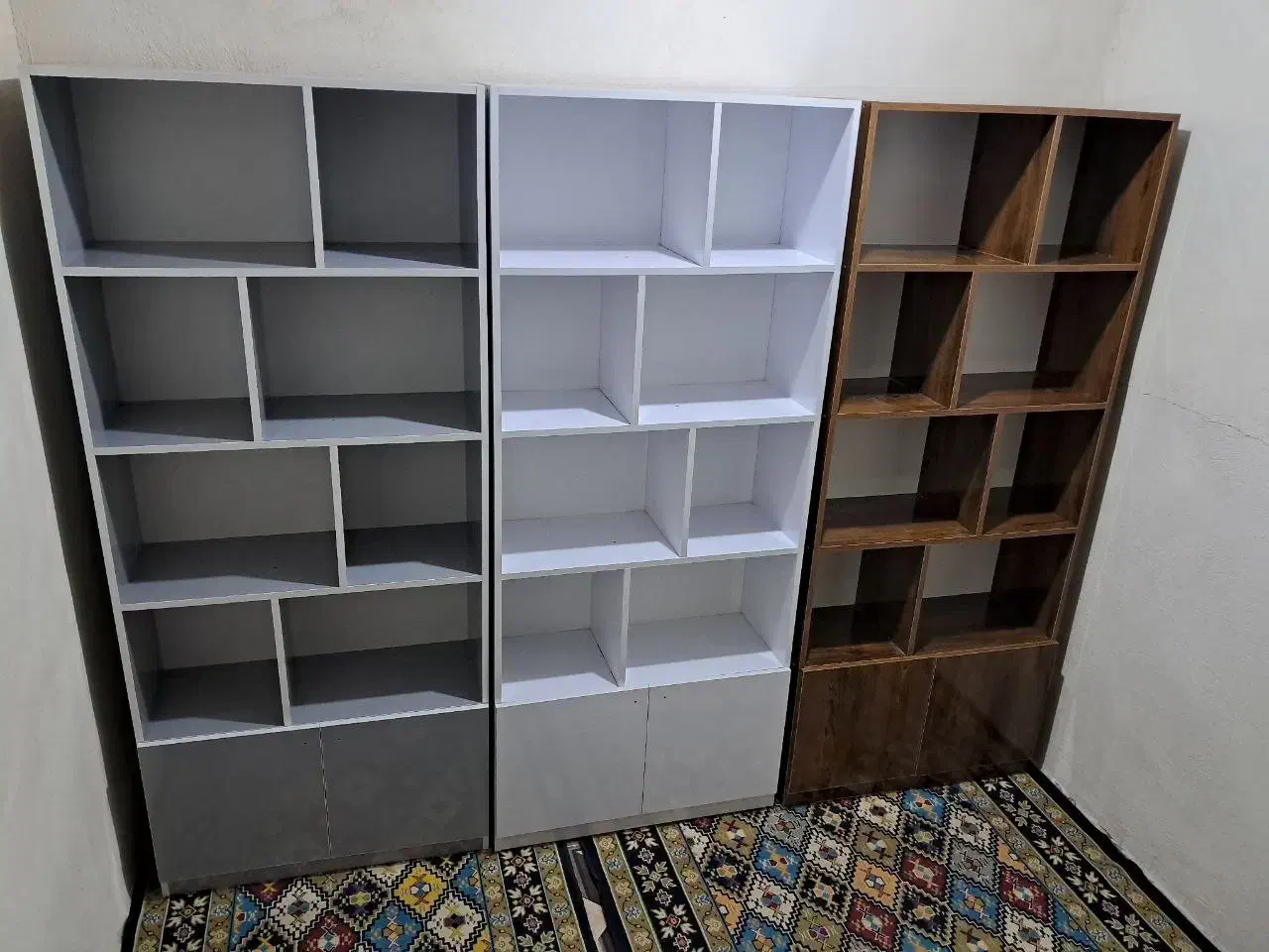 کتابخانه|کتابخانه، شلف، قفسههای دیواری|سرپل ذهاب, |دیوار