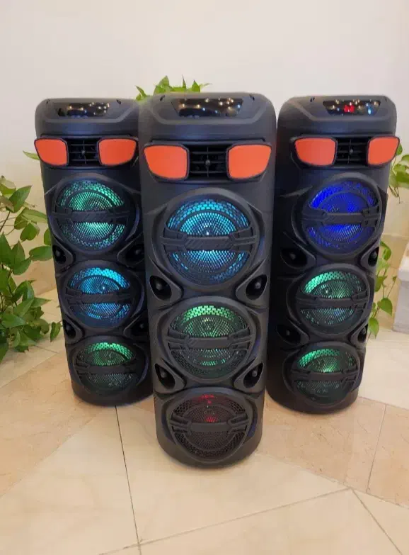 اسپیکر3ساب شارژی70سانتی بلوتوثی خردکن قابلمه|سیستم صوتی خانگی|قم, سید معصوم|دیوار