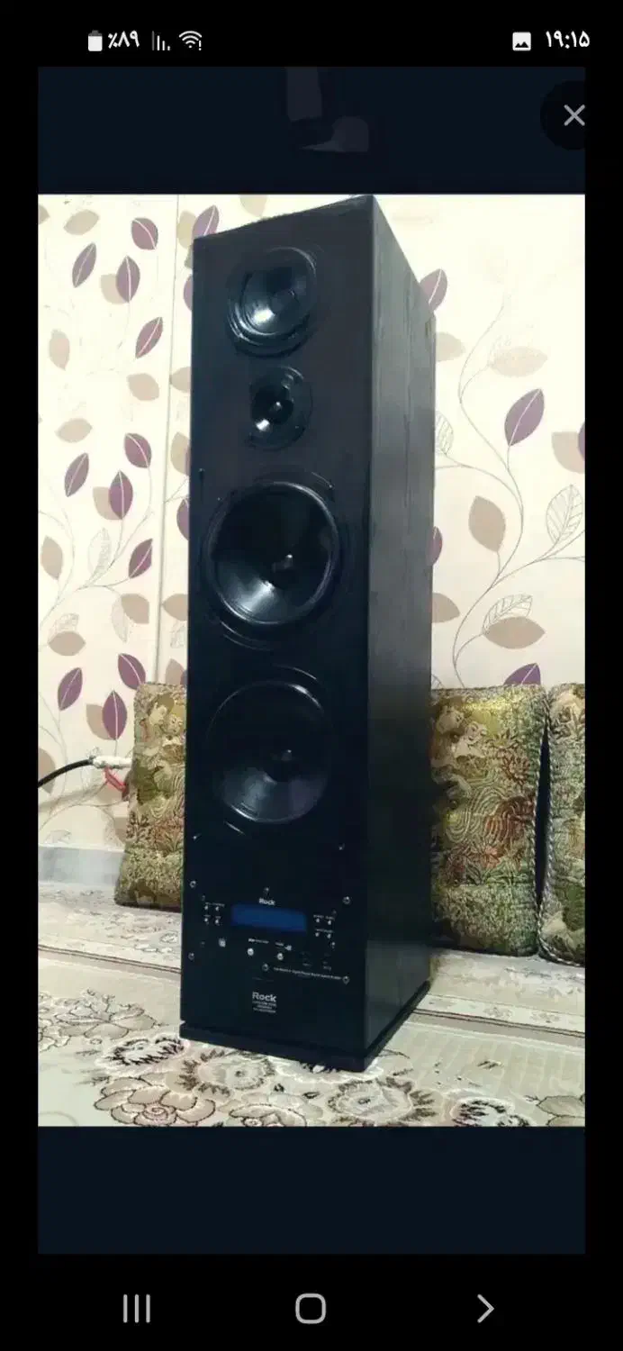 اسپیکر بزرگ بلوتوثی برند معروف راک|سیستم صوتی خانگی|سنندج, |دیوار