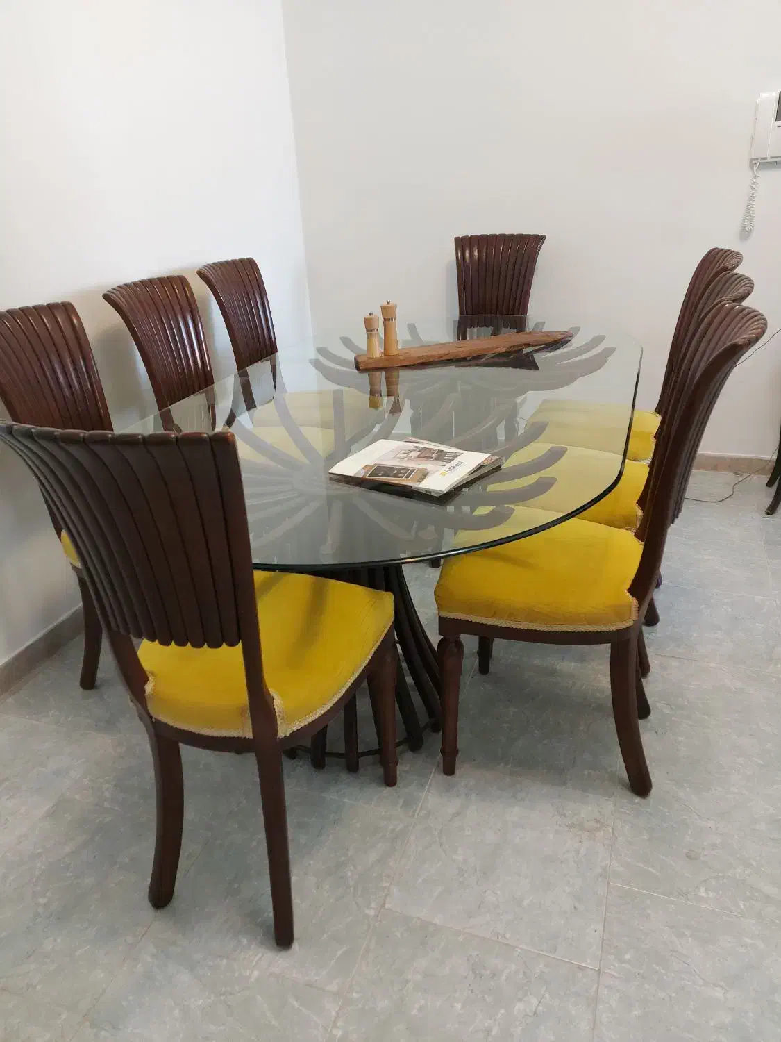 میز ناهارخوری ۸ نفره|میز و صندلی غذاخوری|پردیس, فاز ۱|دیوار