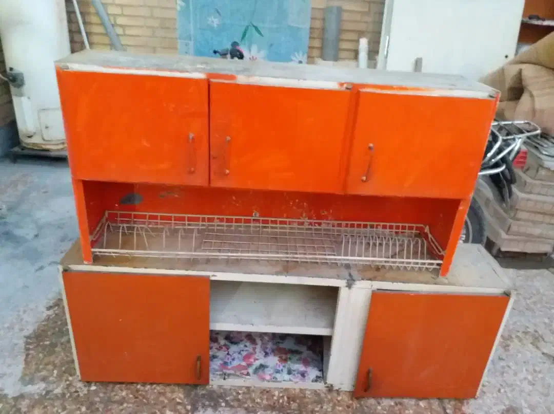 کابینت تمیز و محکم|آبچکان و نظمدهنده ظروف|آبادان, |دیوار