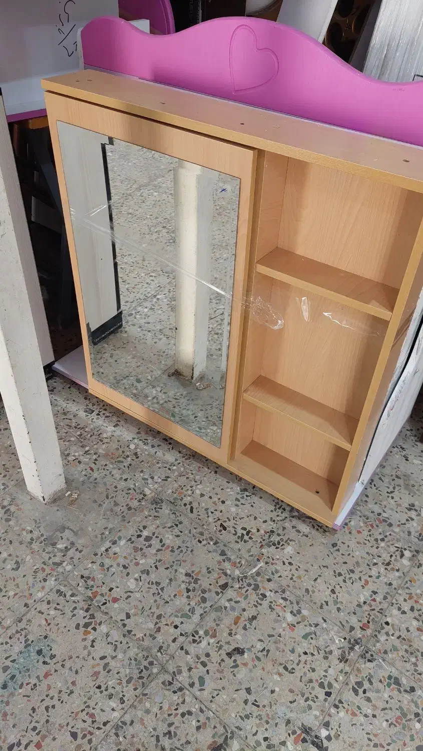 میز آرایشی ودراور دست دوم|جاکفشی، کمد، دراور|داراب, |دیوار