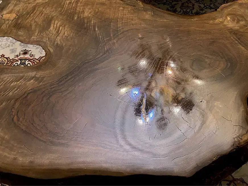 میز جلومبلی لوکس چوب گردوی مرغوب|مبلمان خانگی و میز عسلی|کرج, گوهردشت|دیوار