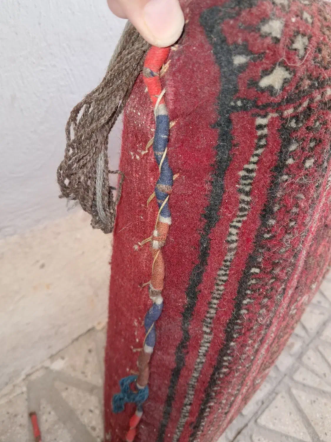 پشتی دست بافت پشمی|پشتی|تهران, شهرک زینبیه|دیوار