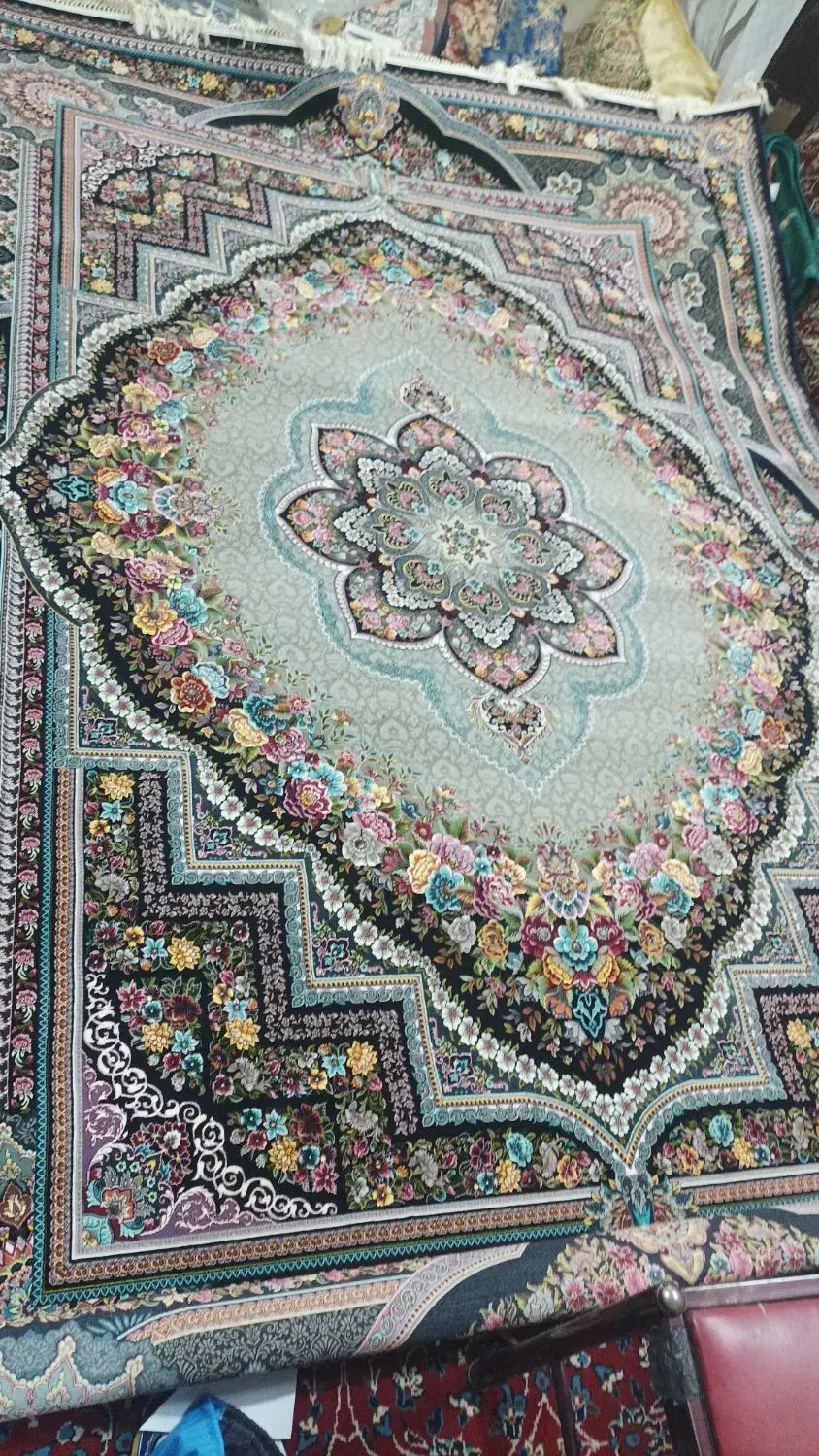 2 تخته فرش 9متری نو|فرش|بهار, |دیوار