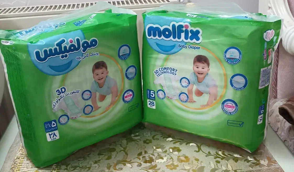 پوشک بچه سایز 4 و 5|اسباب و اثاث بچه|قم, پردیسان|دیوار