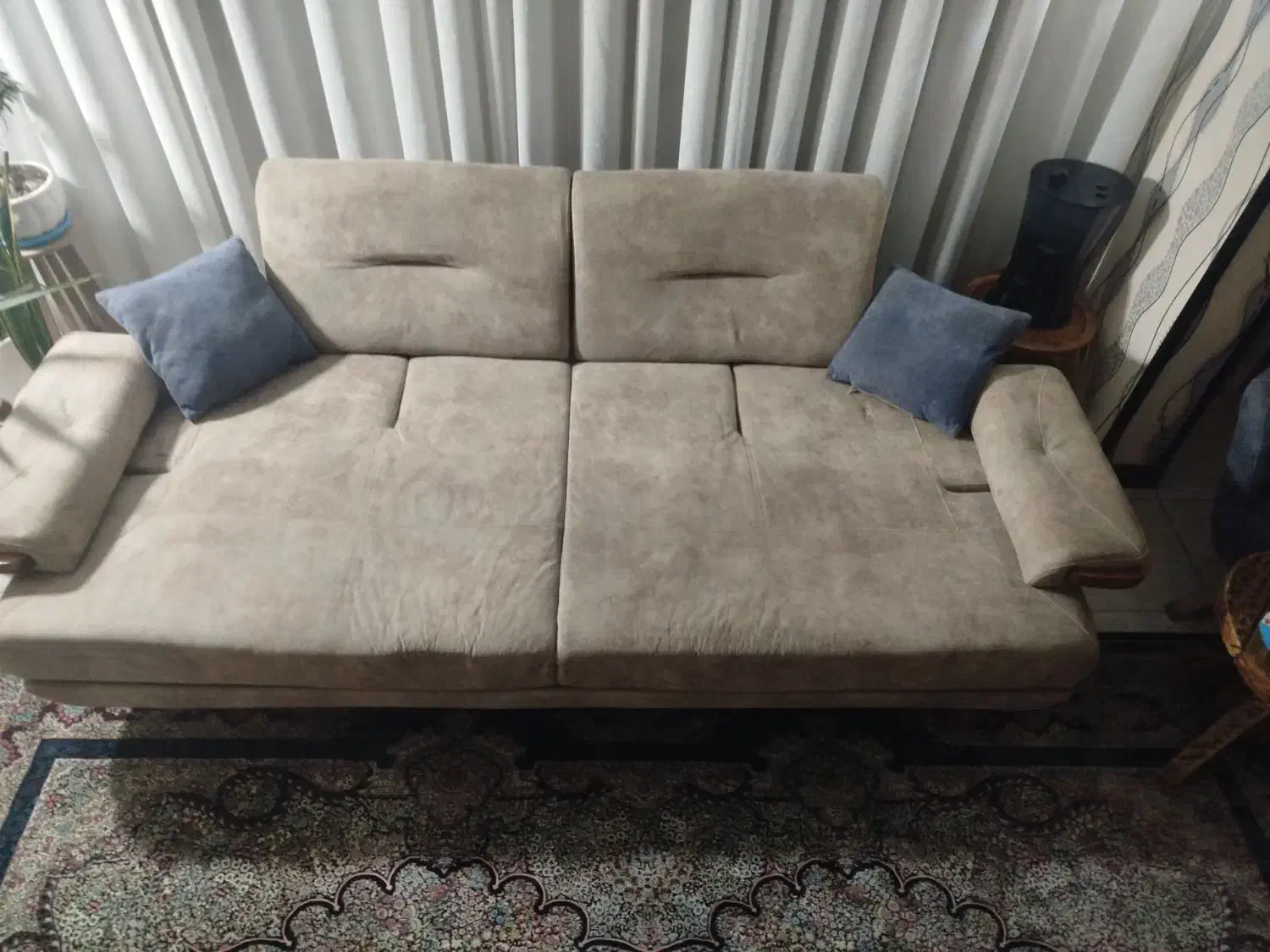 مبل 8نفره تخت شو|مبلمان خانگی و میز عسلی|فردیس, شهرک شهید حسینی|دیوار