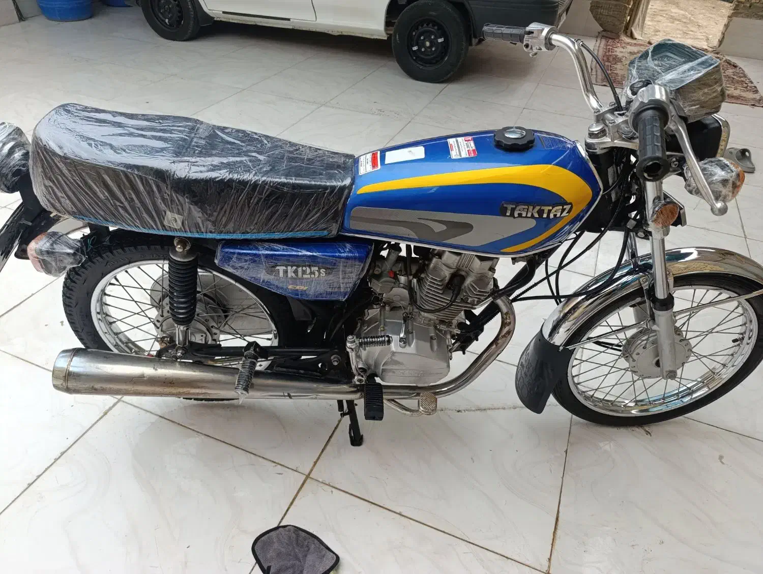 تکتاز مدل 93 مدارک کامل آماده ی انتقال|موتورسیکلت|شادگان, |دیوار