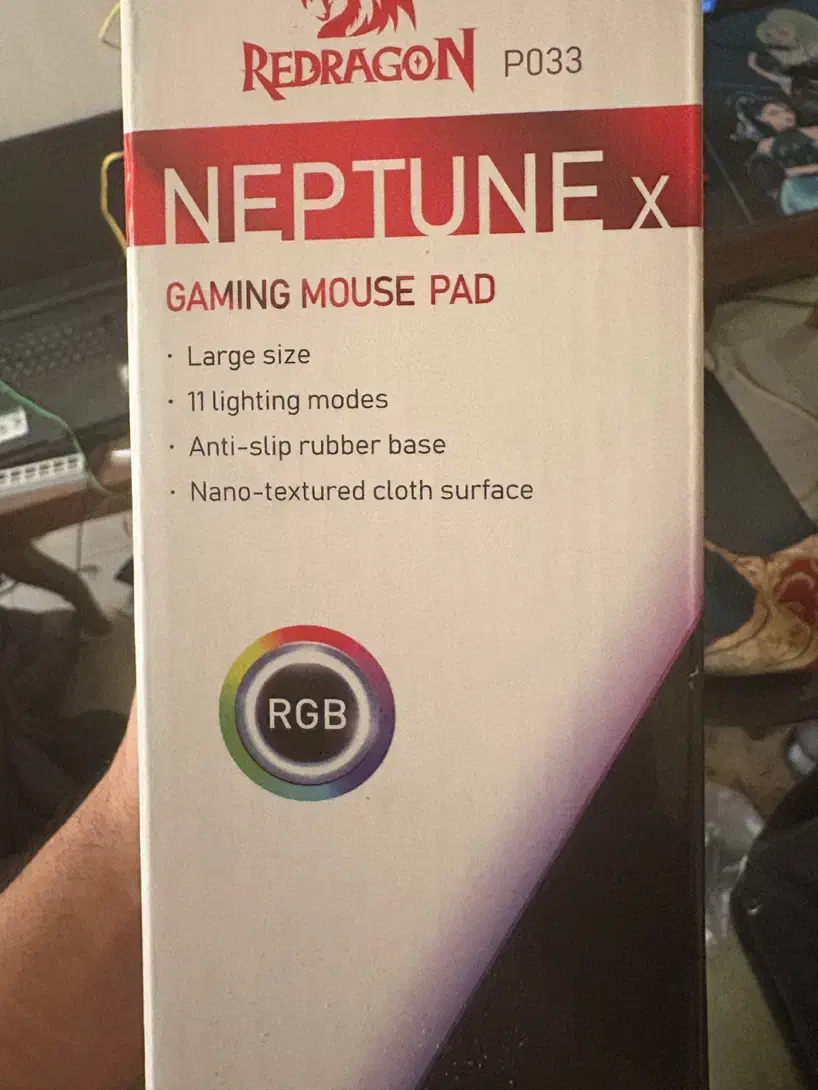 پد موس گیمینگ RGBدرجه یک در کاملا نو|قطعات و لوازم جانبی رایانه|مشهد, ارشاد|دیوار