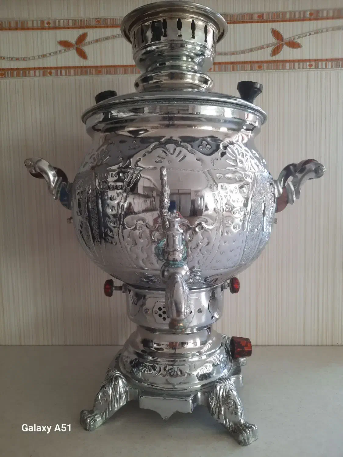 سماور کار کرده ولی سالم|سماور، چای‌ساز، قهوه‌ساز|نهاوند, |دیوار