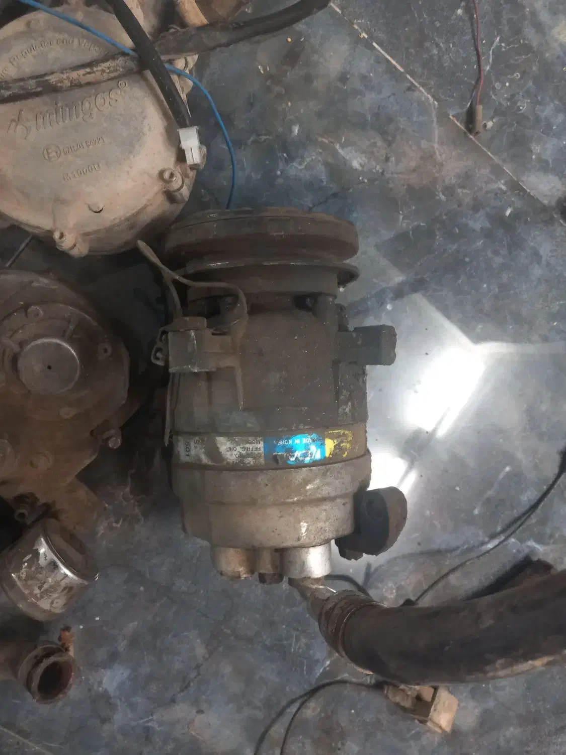 رگلاتور سی ان جی و کمپرسور کولرپراید|قطعات یدکی و لوازم جانبی|تاکستان, |دیوار