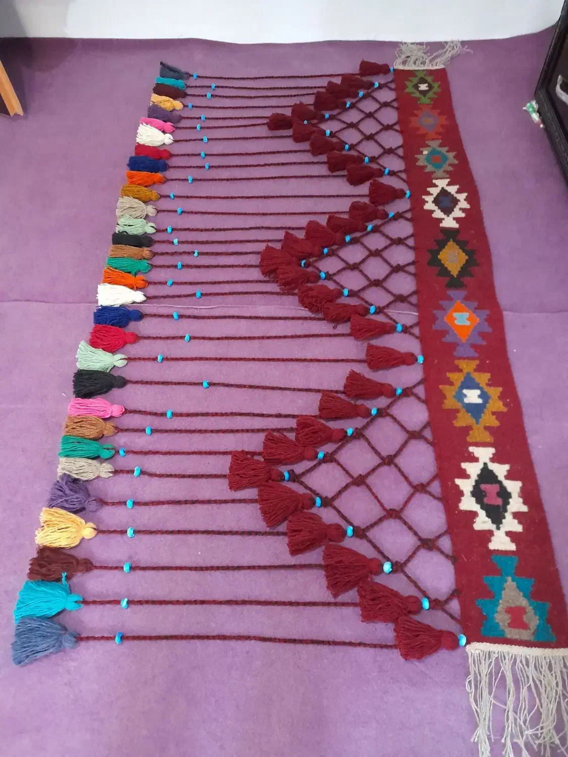 پرده سنتی|گلیم، جاجیم، گبه|زاهدان, |دیوار