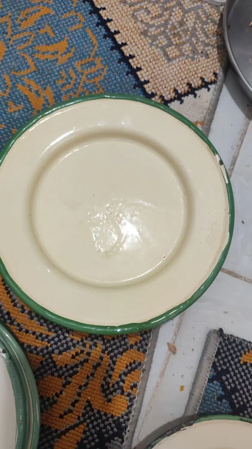 بشقاب لعابی|کلکسیون اشیاء عتیقه|بیرجند, |دیوار