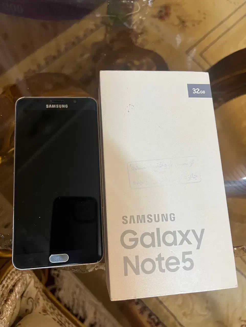 گوشی سامسونگ گلکسی نوت5 در حد نو|موبایل|شیراز, زرهی|دیوار