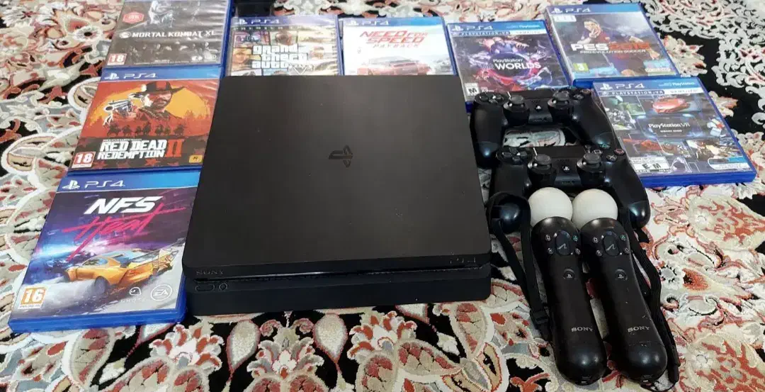 PS4 SLIM|کنسول، بازی ویدئویی و آنلاین|کرج, شاهین‌ویلا|دیوار