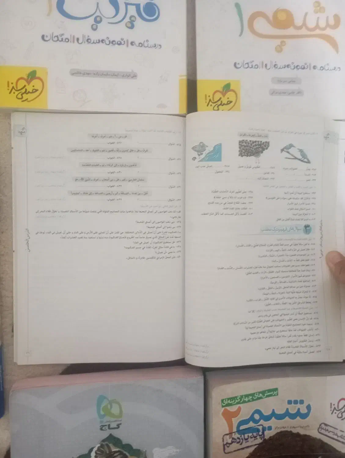 دهم و یازدهم خیلی سبز و گاج|کتاب و مجله آموزشی|رباط‌کریم, رباط‌کریم|دیوار