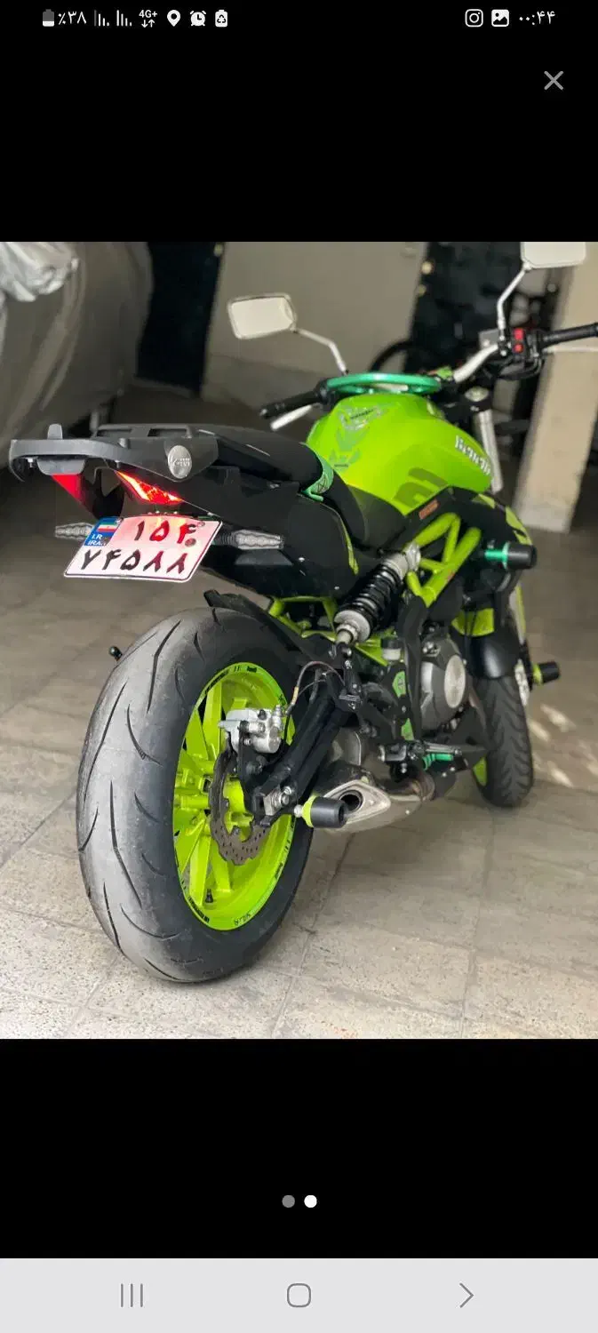 بنلی مدل ۹۸ جفت سیلندر|موتورسیکلت|کرج, کلاک نو|دیوار