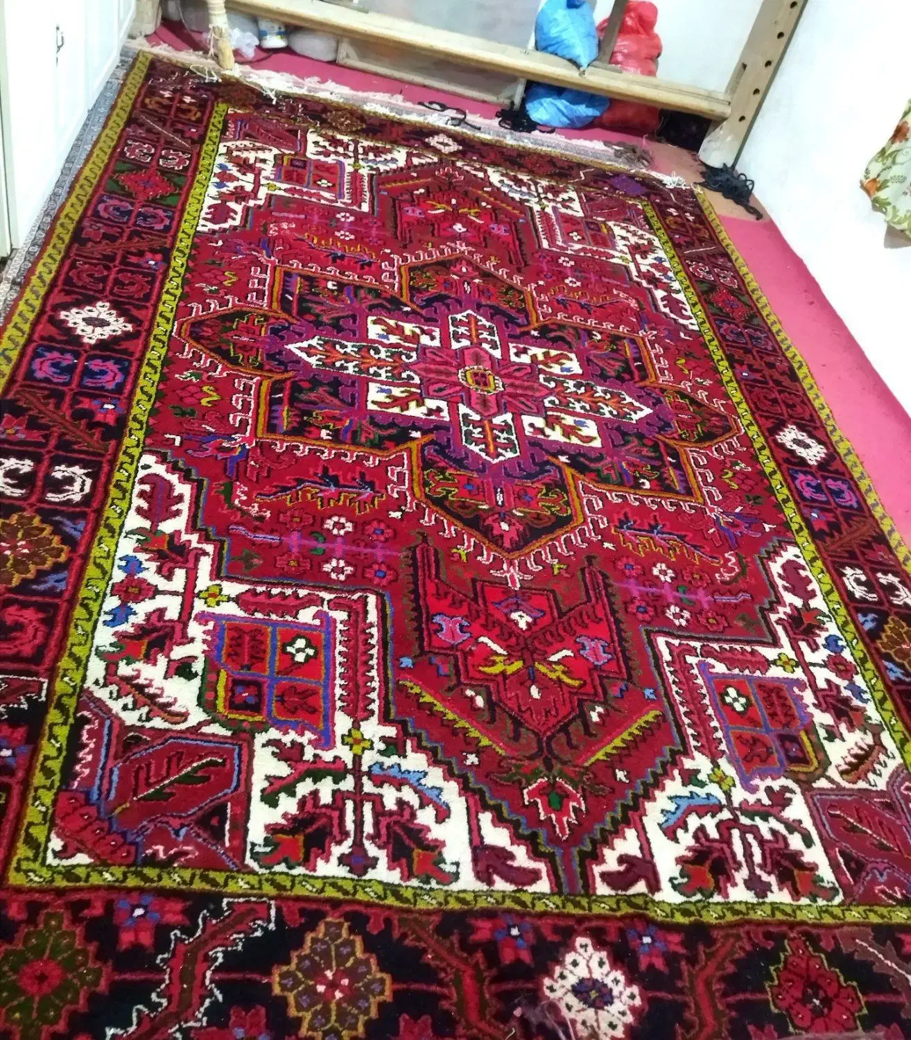 فرش ۲ عدد هریس ۹ متری بارماخ|فرش|تبریز, |دیوار