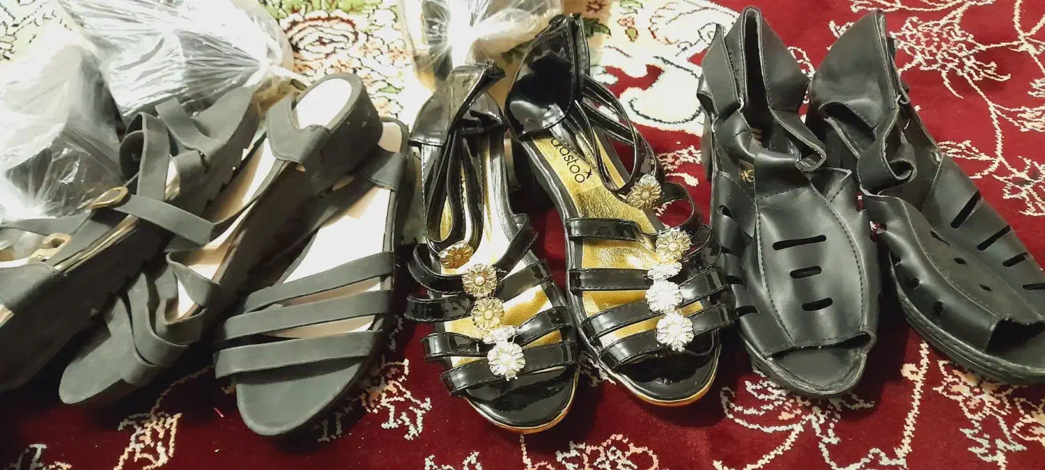 کفش زنانه|کیف، کفش، کمربند|فارسان, |دیوار