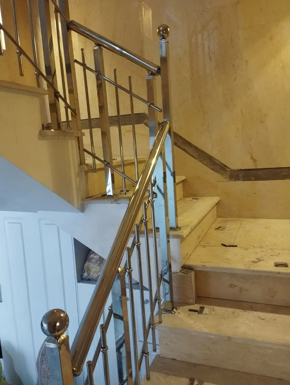 نرده استیل پله|خدمات پیشه و مهارت|میاندوآب, |دیوار