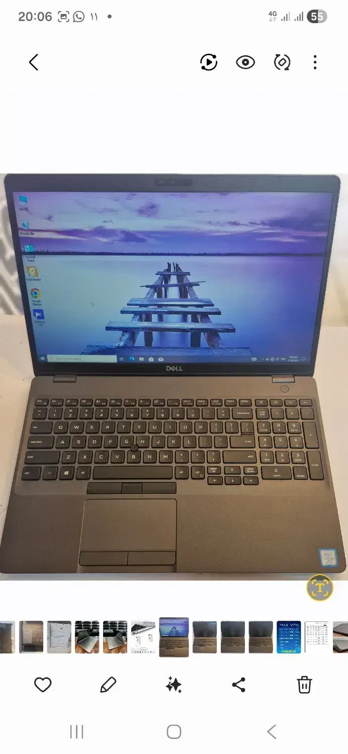 لپ تاپ دل corei7 نسل ۹ سری h برا  طراحی وترید|رایانه همراه|اهواز, زیتون کارمندی|دیوار