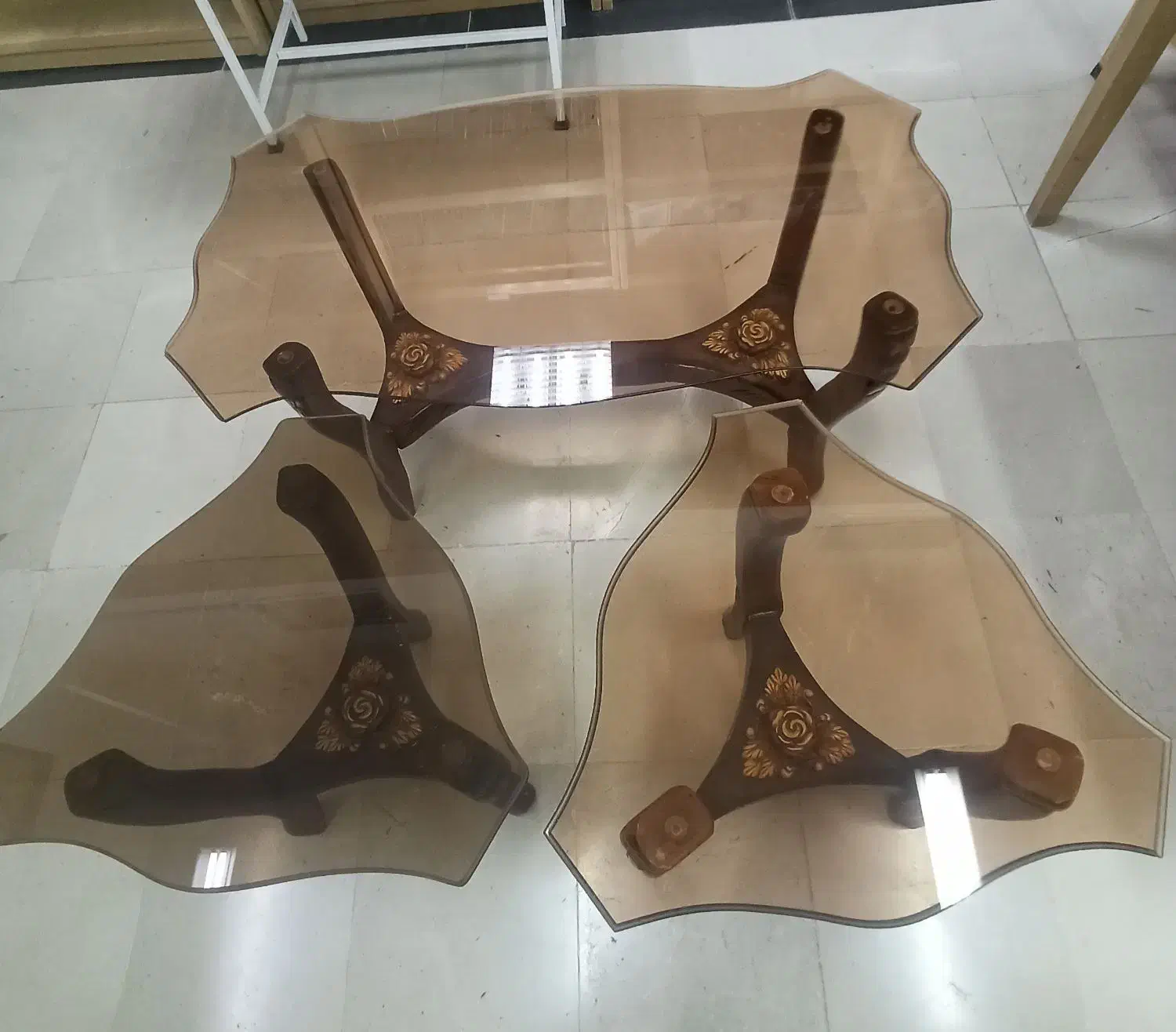 میز عسلی چوبی سلطنتی|مبلمان خانگی و میز عسلی|بوکان, |دیوار