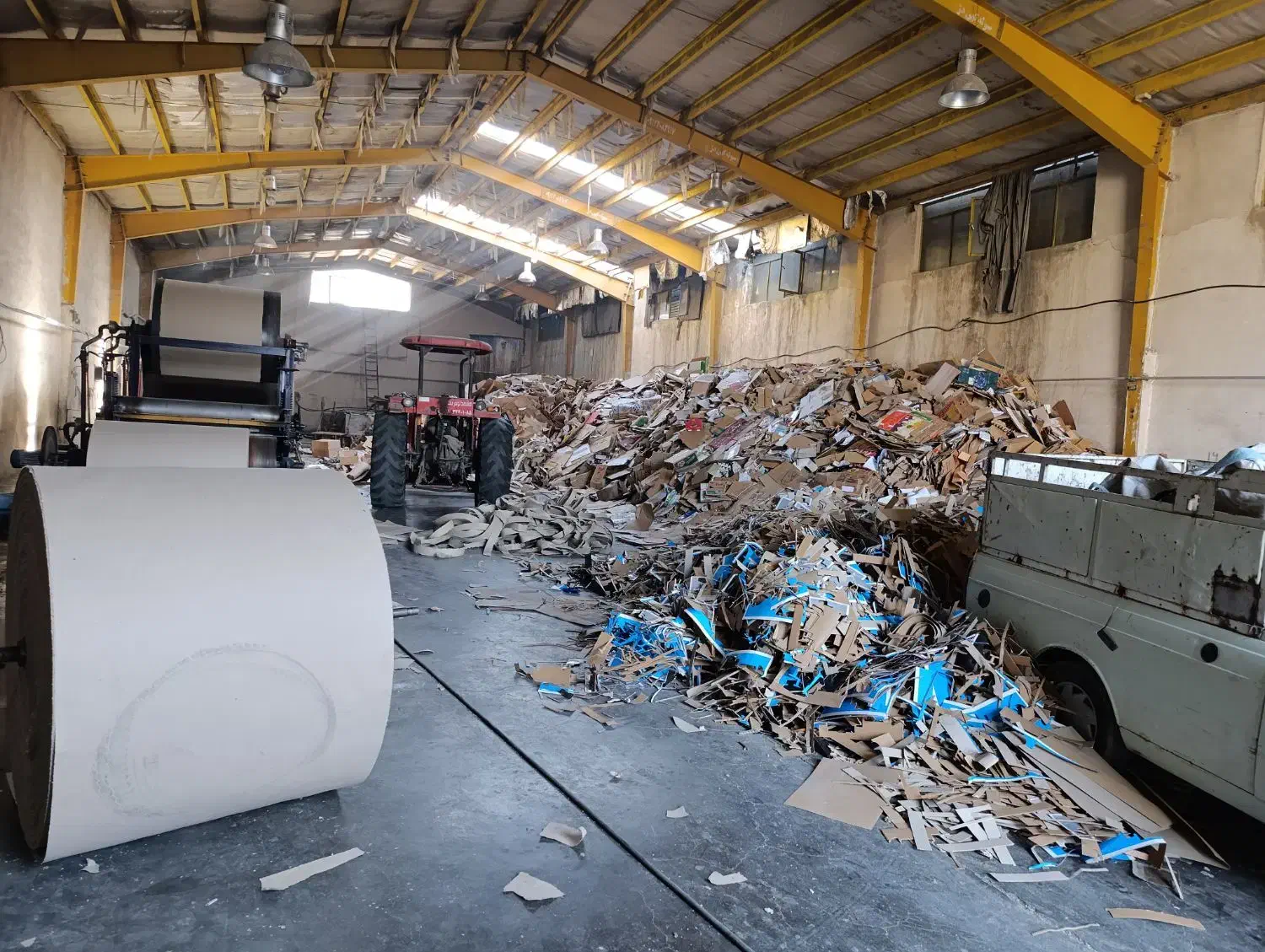 فروش وخریدار ضایعات کارتن|عمده‌فروشی|ورامین, شهرک صنعتی خیرآباد|دیوار