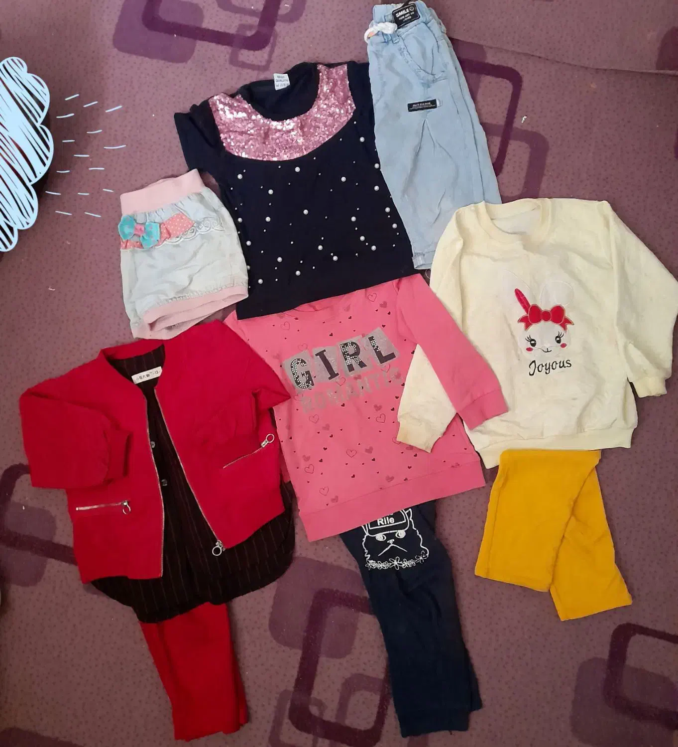 لباس دخترانه رایگان برای فرد نیازمند|کفش و لباس بچه|آبادان, |دیوار