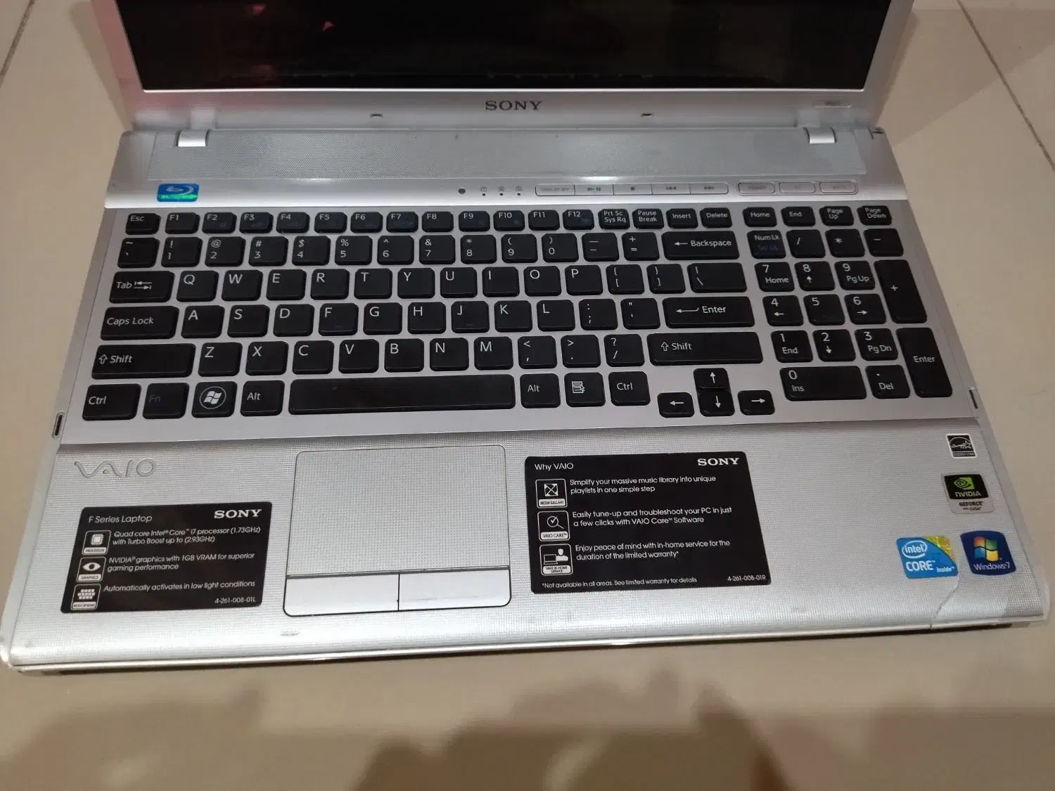 فروش و معاوضه لپ تاپ ۱۶ اینچ Sony vaio core i7|رایانه همراه|ساری, |دیوار