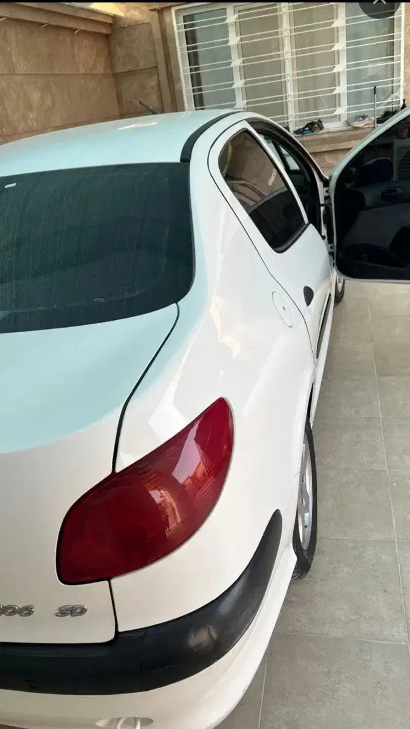 پژو 206 v8 sd مدل96 بدون رنگ|خودرو سواری و وانت|شهرکرد, |دیوار