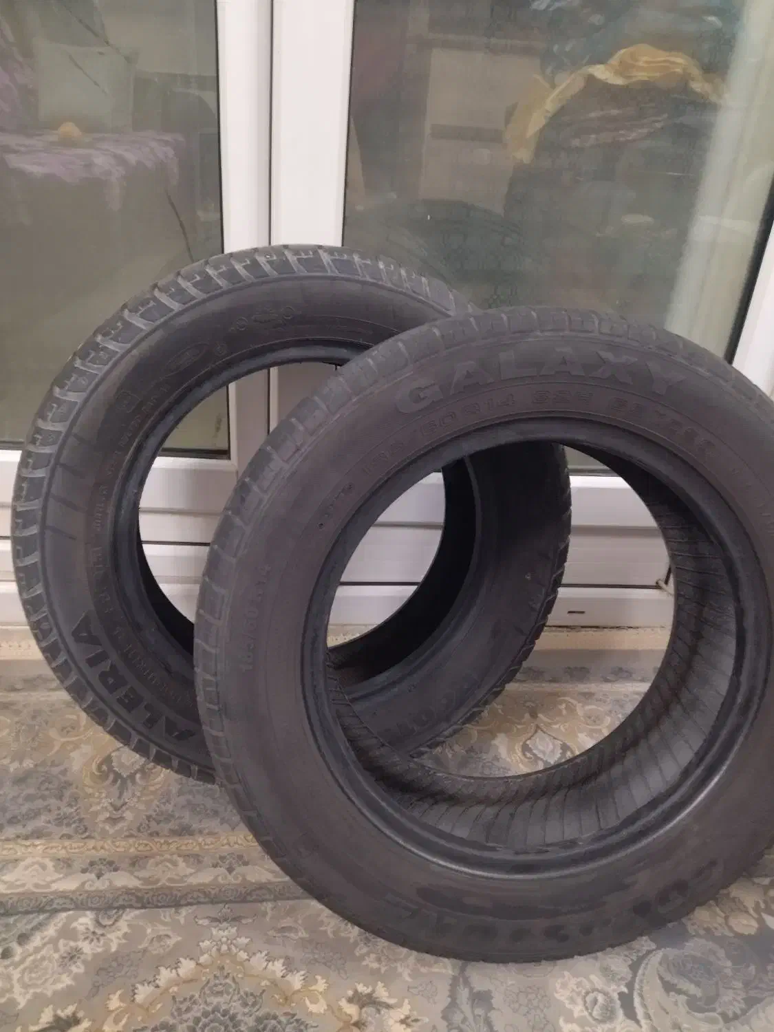 2عدد لاستیک خودرو مارک بارز و گلدستون 60درصد|قطعات یدکی و لوازم جانبی|پاکدشت, شهرک امام رضا|دیوار