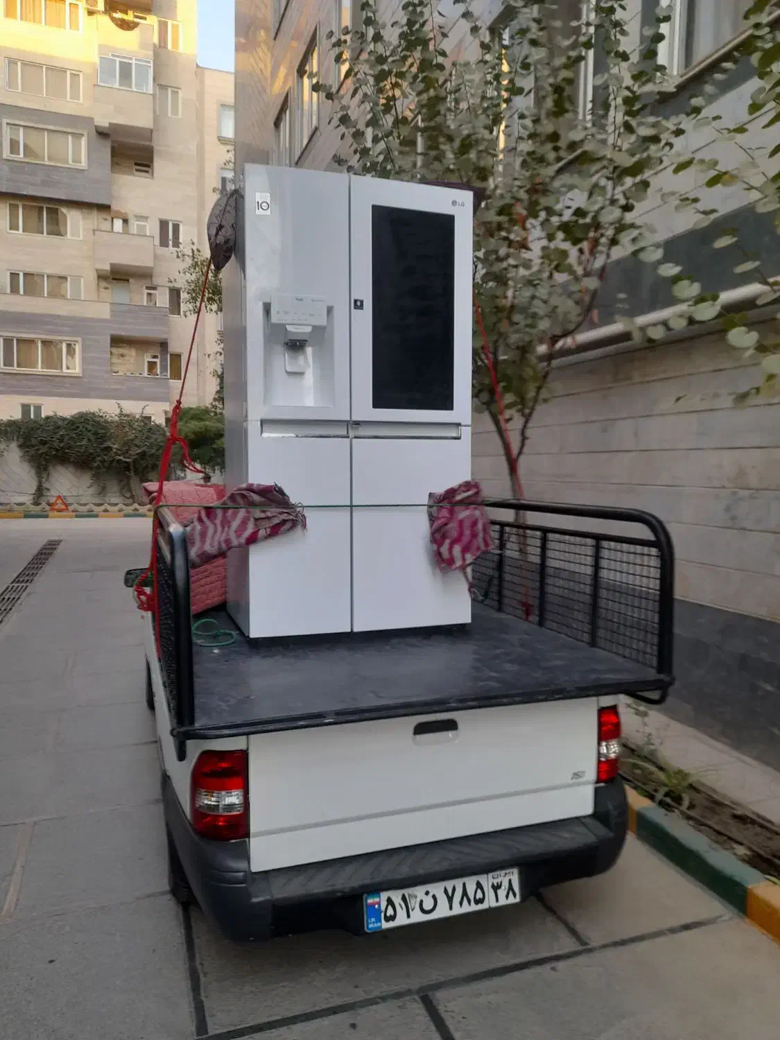 خرید و فروش یخچال ساید بای ساید خراب سالم|یخچال و فریزر|قم, قلعه یزدیها|دیوار