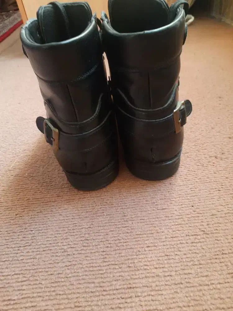 نیم بوت مردانه مشکی درجه یک|کیف، کفش، کمربند|شوشتر, |دیوار