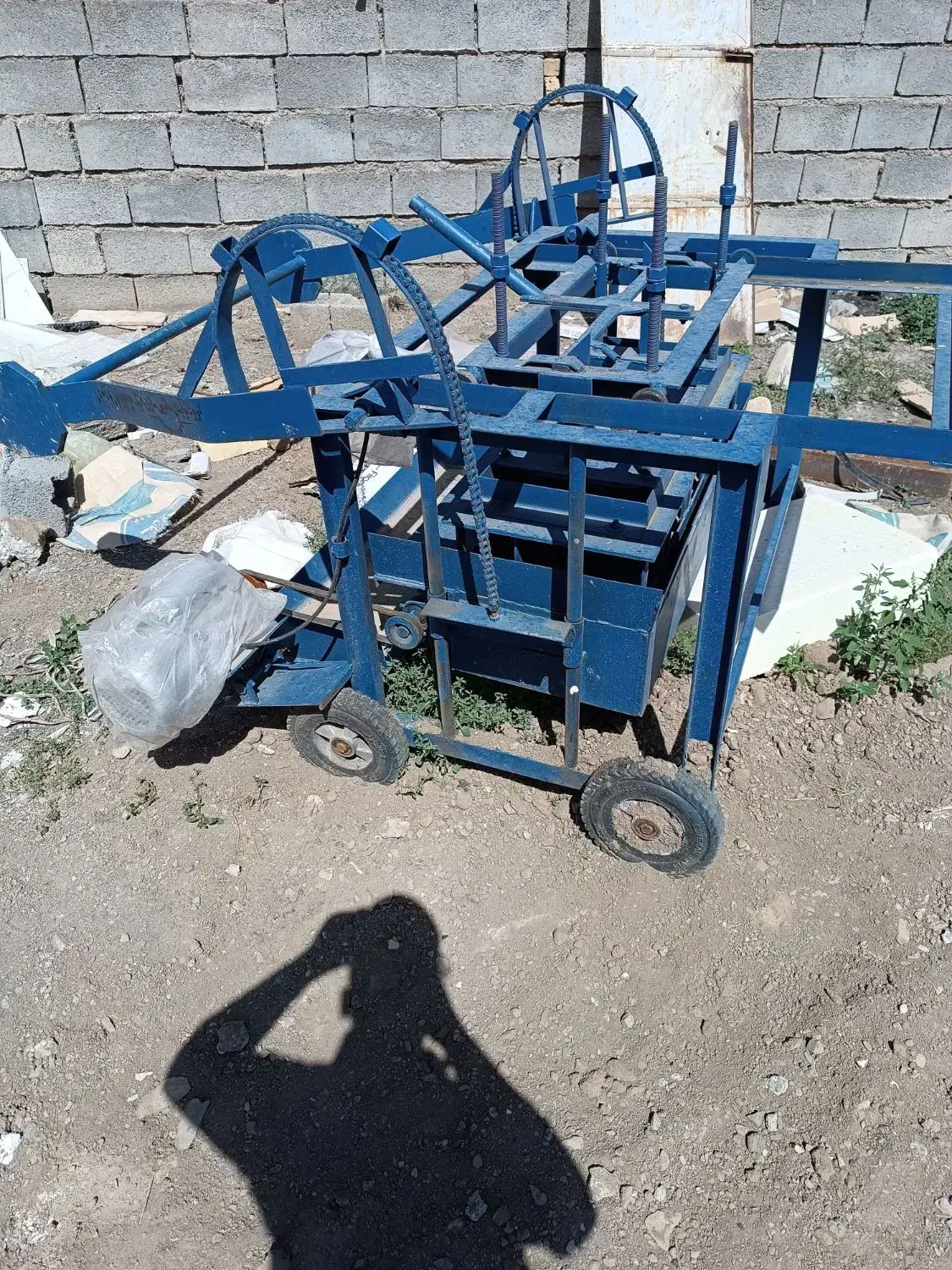 دستگاه بلوک زنی|ماشین‌آلات صنعتی|جغتای, |دیوار