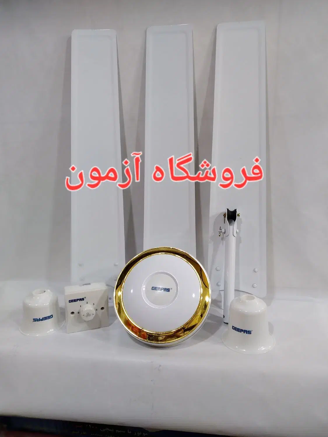 پنکه سقفی جیپاس وارداتی اصلی موتور سنگین|پنکه و تصفیه‌کنندهٔ هوا|تهران, ستارخان|دیوار