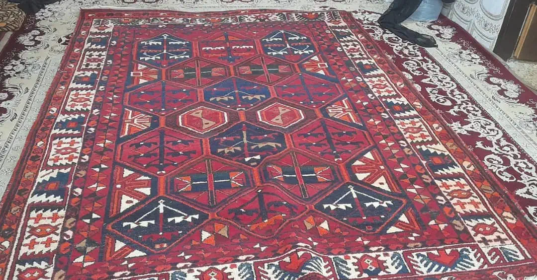 قالی لری|فرش|مسجد سلیمان, |دیوار