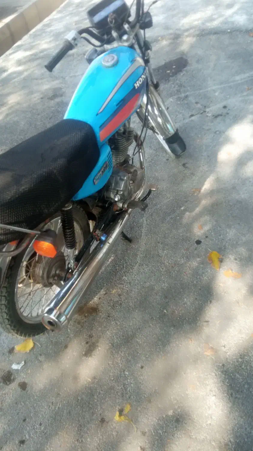 موتورهندا مزایده|موتورسیکلت|نوشین شهر, |دیوار