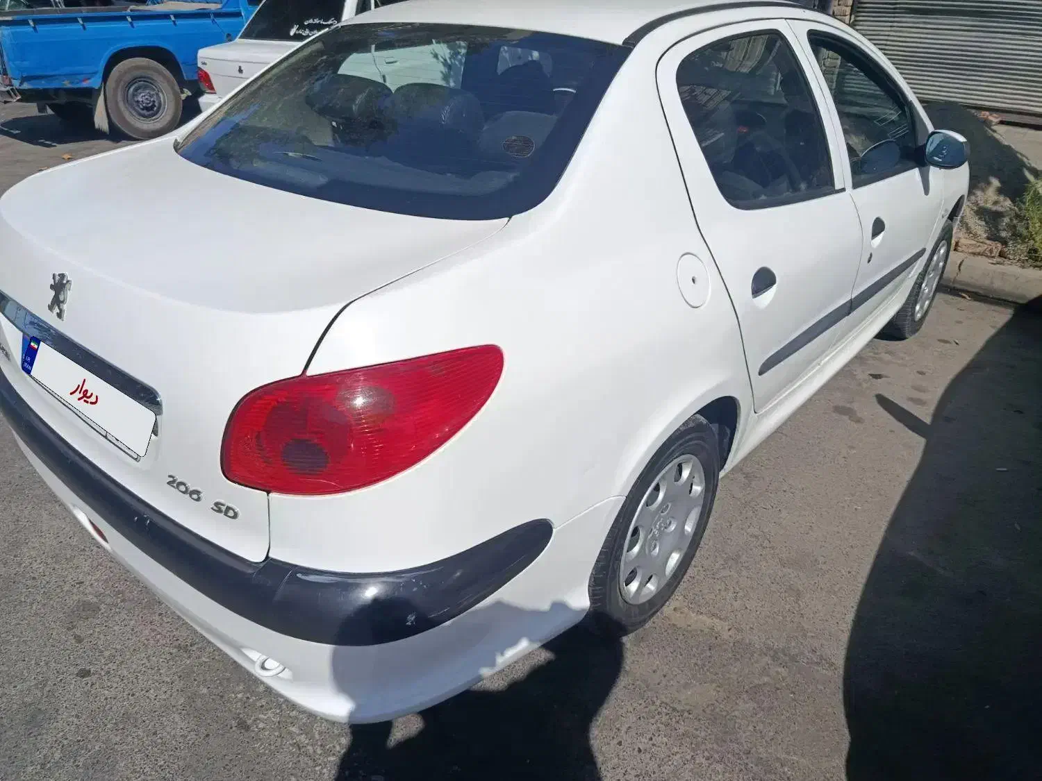 پژو 206 SD V8، مدل ۱۳۸۹|خودرو سواری و وانت|ارومیه, |دیوار