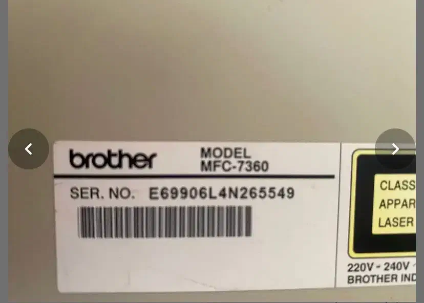 پرینتر لیزری چهار کاره برادر مدل BROTHER MFC-7360|پرینتر، اسکنر، کپی، فکس|مشهد, نیروی هوایی|دیوار