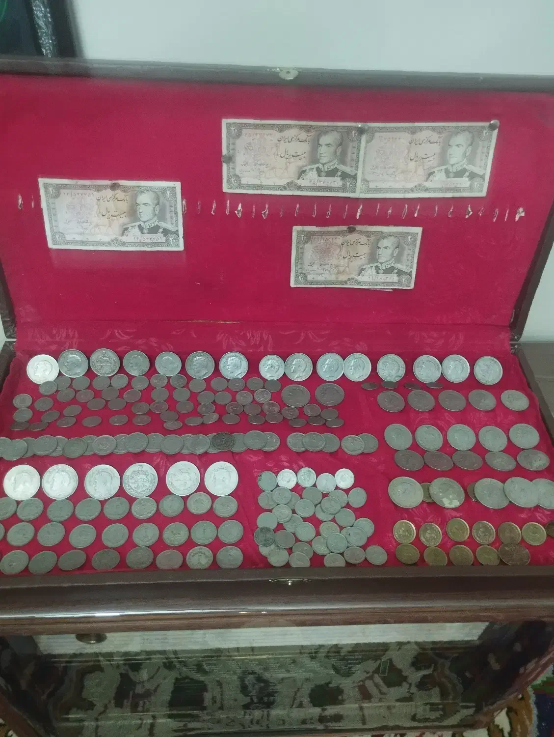 سکه های پهلوی ازبزرگ به کوچک بی نظیر|کلکسیون سکه، تمبر، اسکناس|تبریز, |دیوار