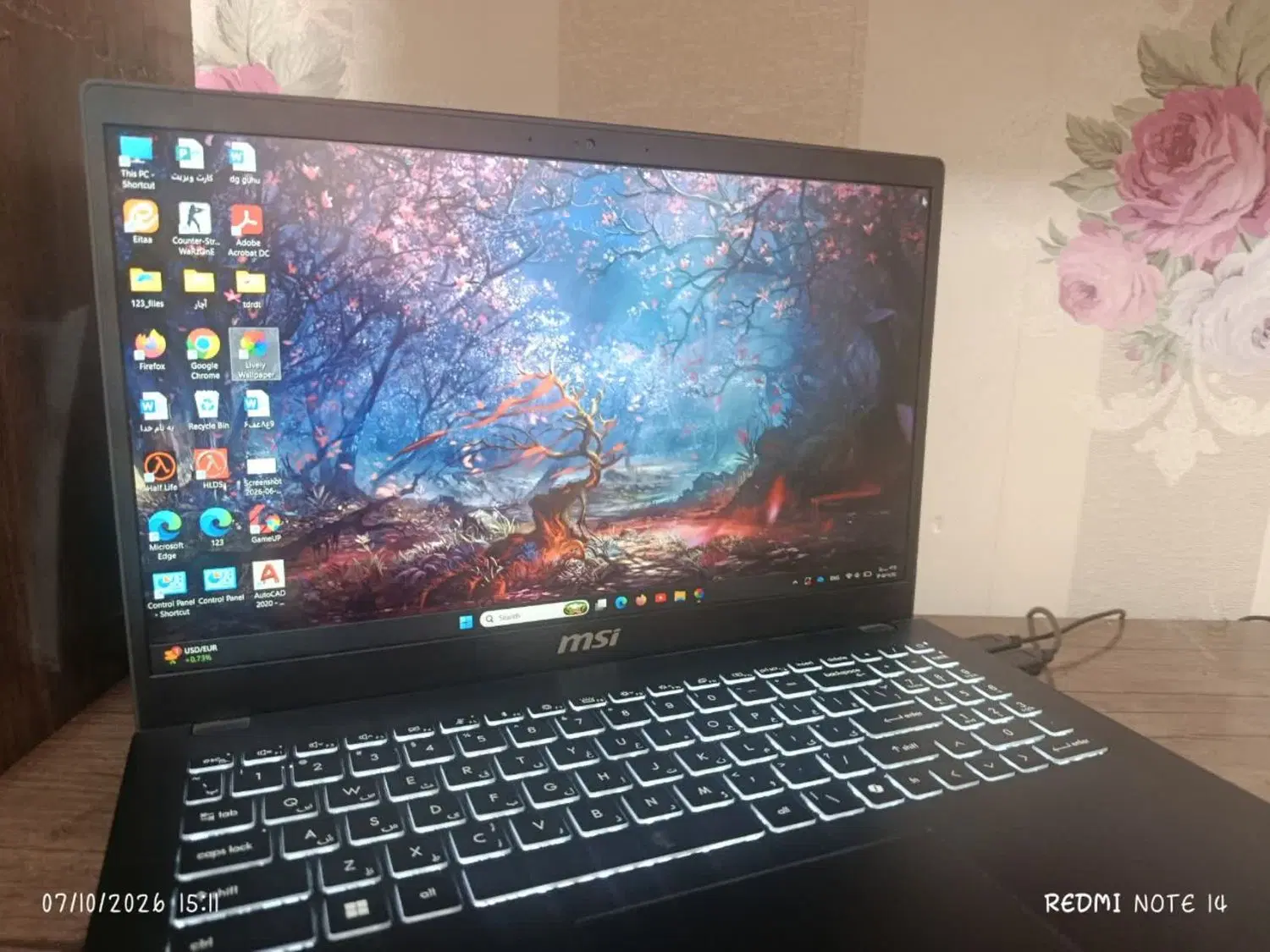 msi Modern 15 b13m|رایانه همراه|یزد, |دیوار