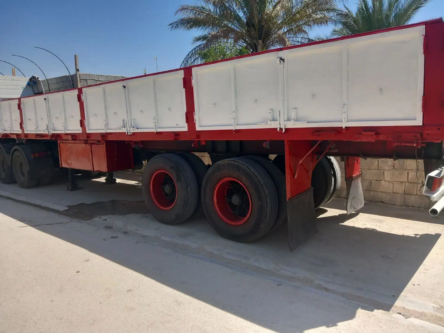 تریلی بغلدار زیربند کک|خودرو سنگین|کازرون, |دیوار