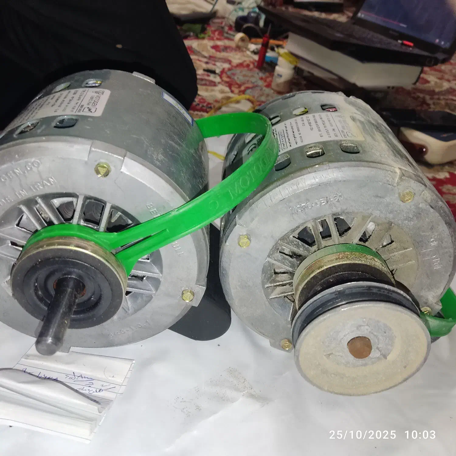 موتور دینام کولر آبی موتوژن تبریز سیم پیچ مس|کولر آبی|مشهد, فرهنگیان (شهرک غرب)|دیوار