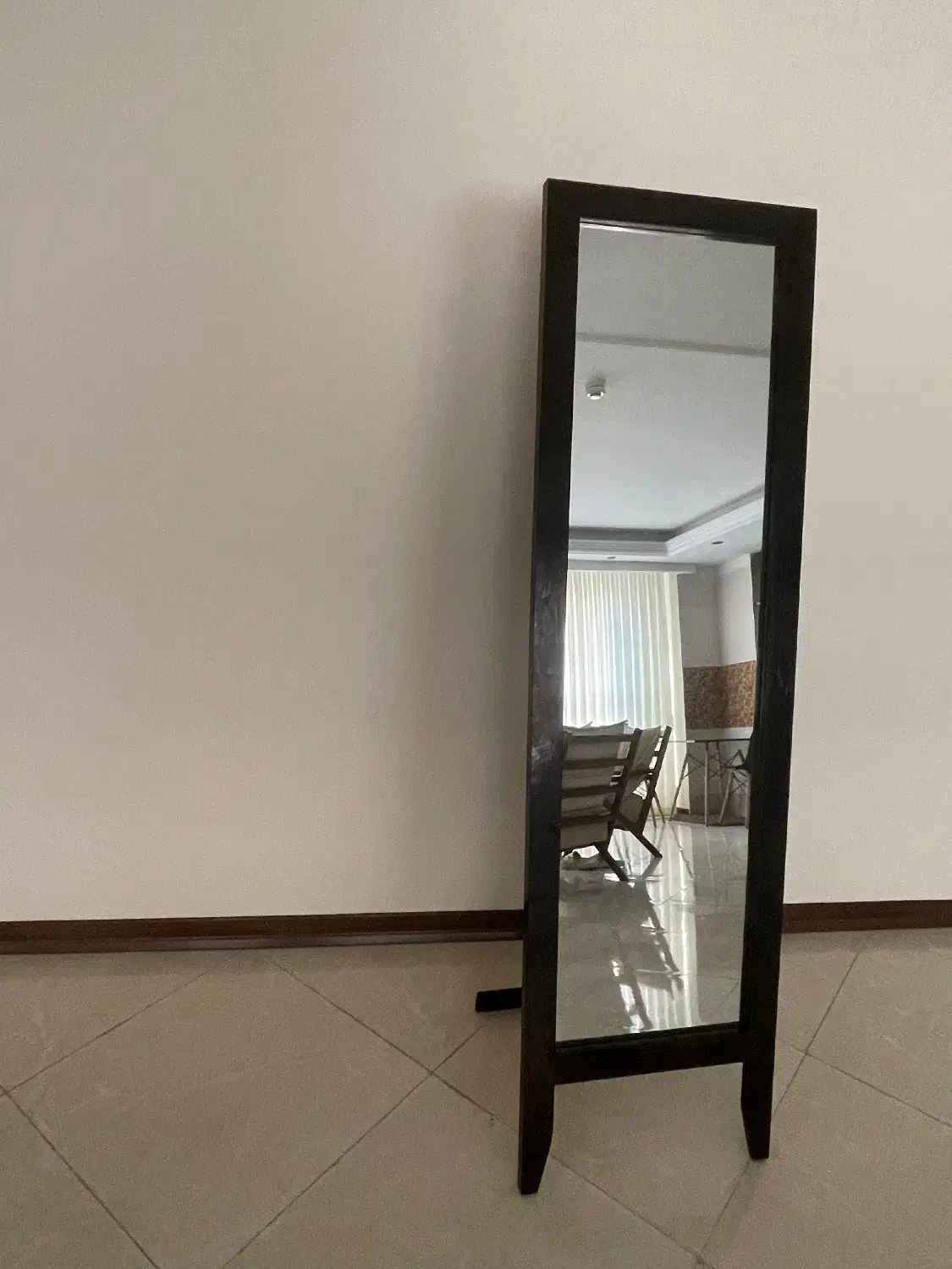 آینه قدی چوب روس|آینه|تهران, ولنجک|دیوار